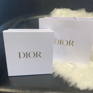 Dior gift box and gift bag